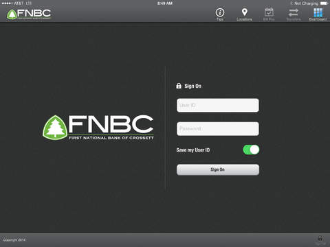 【免費財經App】First National Bank of Crossett iPad Version-APP點子