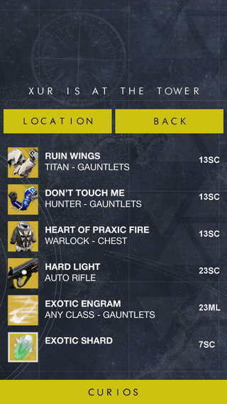 【免費娛樂App】Where is Xur? - for Destiny-APP點子