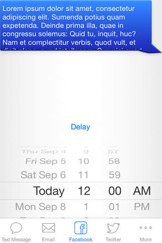 iDelay Messages screenshot 3