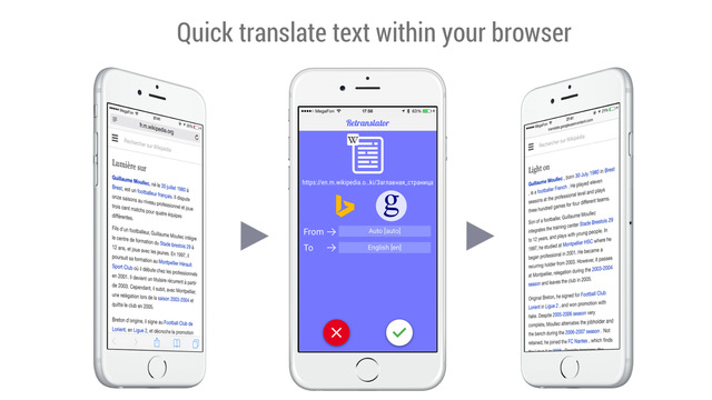 ReTranslator - translating Safari pages