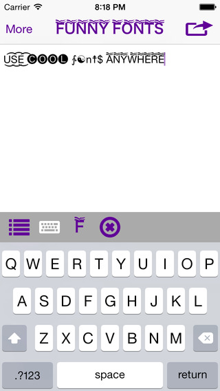 【免費娛樂App】Funny Fonts Pro-APP點子