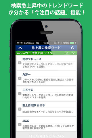HEADLINE NEWS ヘッドラインニュース screenshot 4