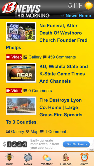 【免費新聞App】Wake up with WIBW-TV-APP點子