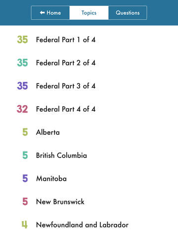 【免費教育App】Canadian Citizenship Test Questions - Federal & Provincial Exams - Alberta, British Columbia, Manitoba, Ontario, Quebec-APP點子