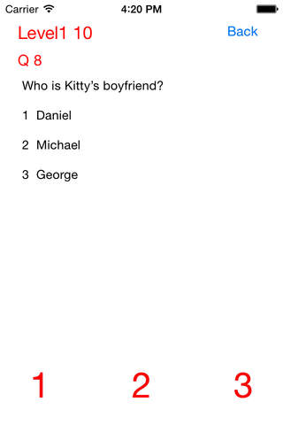 Secret Quiz for Hello Kitty screenshot 3