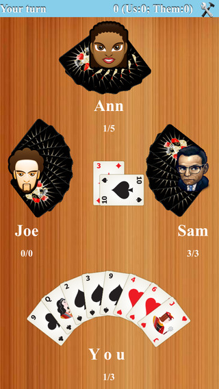 【免費遊戲App】Spades - Free Card Game-APP點子