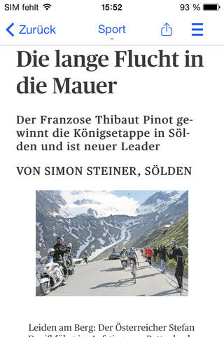 Oltner Tagblatt E-Paper screenshot 4