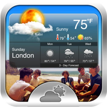 Weather: One Direction Edition Free 娛樂 App LOGO-APP開箱王
