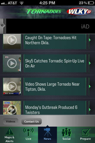 Tornadoes WLKY 32 Greater Louisville, Kentucky screenshot 4