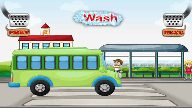 School Bus Wash – Best Bus washing game salon and auto repair shop