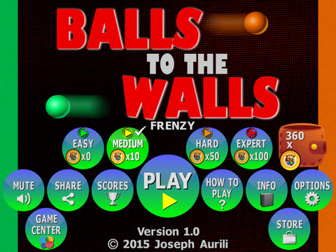 【免費遊戲App】Balls to the Walls Frenzy-APP點子