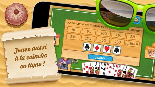 【免費遊戲App】Belote en ligne-APP點子