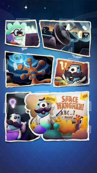 【免費遊戲App】Space Hangman: Aliens Go Crazy-APP點子