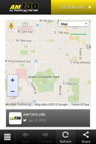 AM730 - All Traffic, All the Time screenshot 2