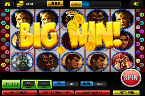 Age of Fire Titan's & Pharaoh's Riches Casino - Spin the Wheel & All-ways Win Games Free screenshot 2