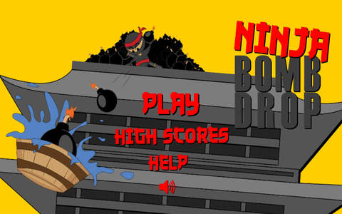 Ninja Bomb Drop screenshot 2