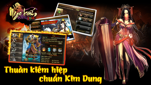 【免費遊戲App】Ngạo Kiếm HD-APP點子