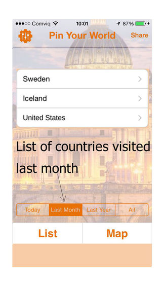 Pin Your World - Best App For Traveller To Mark And PinPoint Important Places On Map