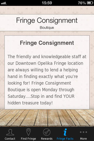 Fringe Consignment screenshot 4