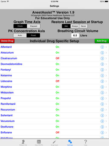 【免費醫療App】AnestAssist PK/PD-APP點子