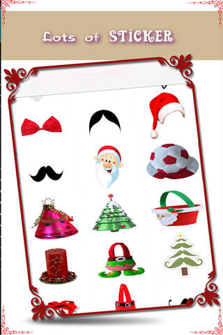Merry Christmas Photomania - All in One Costume Card & Decoration screenshot 3