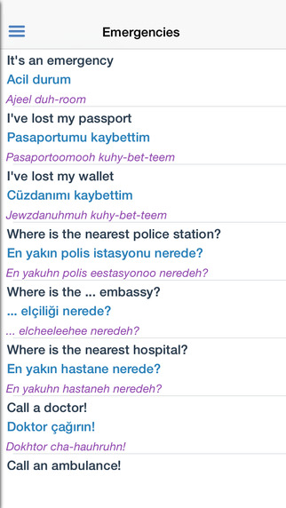 【免費教育App】Turkish Dictionary, Translator, Phrase Book-APP點子