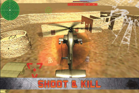 Stealth Gunship Smash War Game Free 2016 - Air Force Helicopter Real Crush 3D screenshot 3