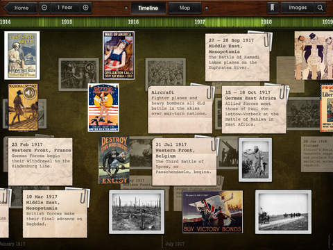 Timeline WW1 with Dan Snow screenshot 2