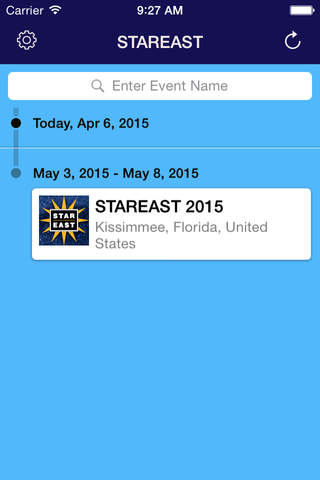 STAREAST 2015 screenshot 2