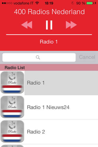 400 Radios Nederland (NL): Nieuws, Muziek, Voetbal screenshot 2