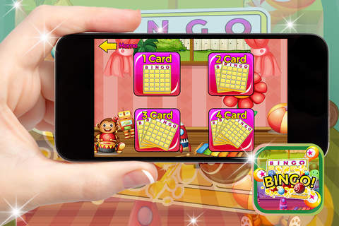 Action Family Bingo Mania - Can you Win the Jackpot Express HD 777 screenshot 3