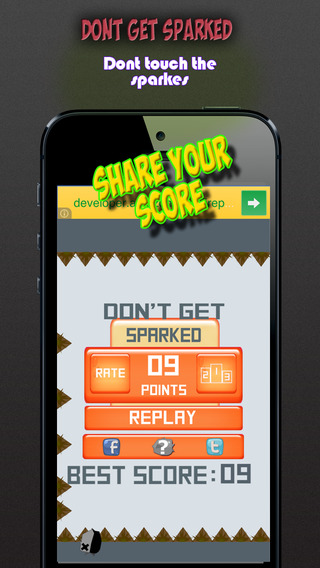 【免費遊戲App】Don't Get Sparked-APP點子