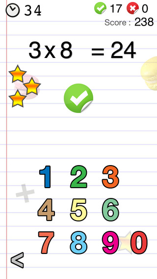 AB Math lite - fun games for kids and the family : addition and times tables training