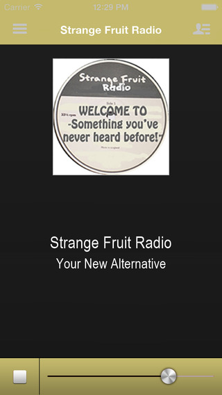 Strange Fruit Radio