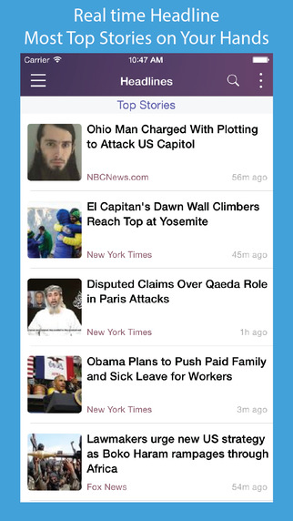 【免費新聞App】Streamy Reader for Buzzfeed & Google News: Personal News Headlines and Categories-APP點子