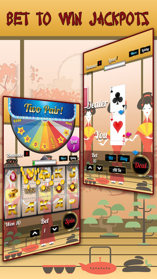 【免費遊戲App】Ace Japanese Casino World : Win Big with Slots, Blackjack, Poker and More!-APP點子