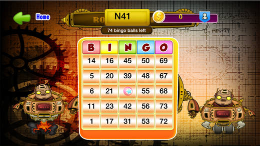 Robot Bingo Boom - Free to Play Robot Bingo Battle and Win Big Robot Bingo Blitz Bonus