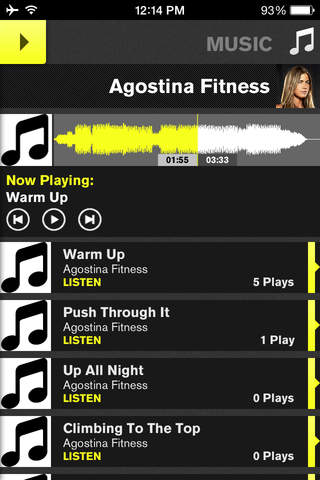 Agostina Fitness screenshot 4