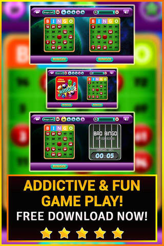 Bingo Rock PLUS - Play no Deposit Bingo Game with Multiple Levels for FREE ! screenshot 4