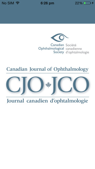 Canadian Journal of Ophthalmology