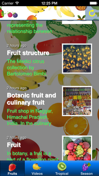 【免費生活App】Delicious Updates: Fruits-APP點子