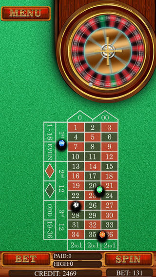 【免費遊戲App】American Roulette Table Top Gambling Game-APP點子