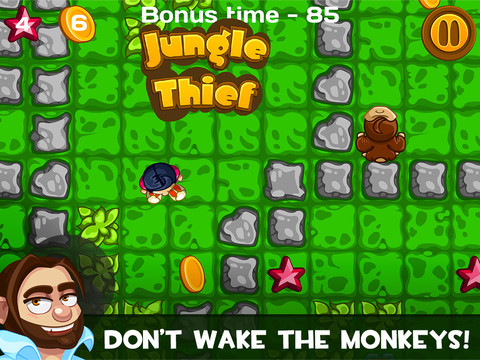 【免費遊戲App】Jungle Thief PRO-APP點子