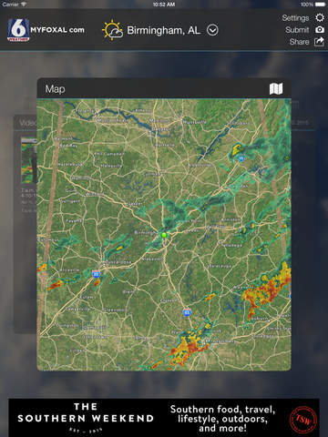 【免費天氣App】FOX6 WBRC StormWarn Center-APP點子