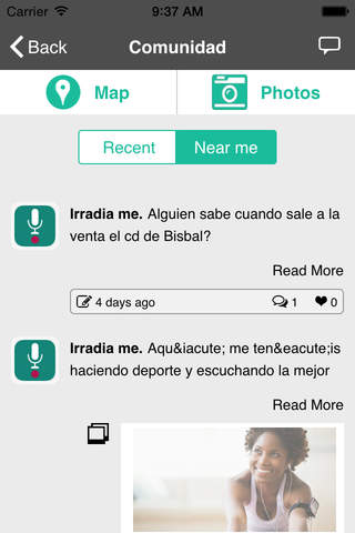 Irradia me screenshot 3