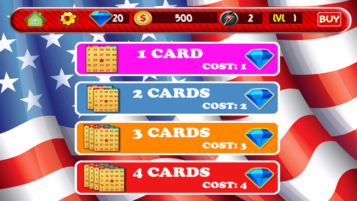 【免費遊戲App】A*A*A  All American Bingo - Daub Winning Patriotic Cards-APP點子