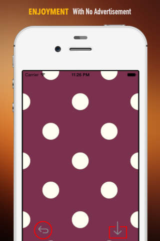 Polka Dot Wallpapers HD: Quotes Backgrounds Creator with Best Designs and Patterns screenshot 2