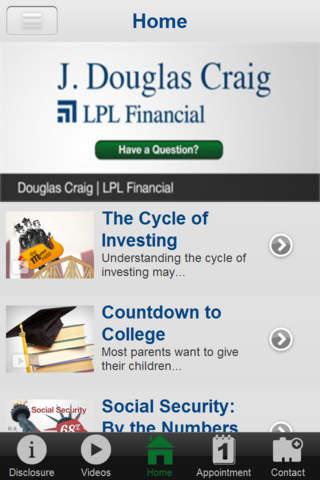 J. Douglas Craig - LPL Financial Advisor screenshot 2