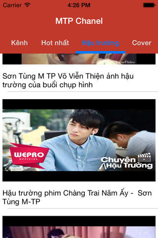 Chanel and Feeds - for Sơn Tùng MTP screenshot 4