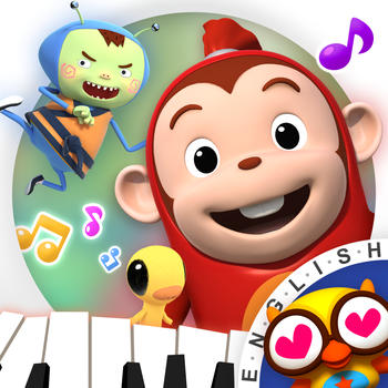 Popular Animation Theme Song Video Collection : Laugh & Funny VOD Free Apps for Girls & Boys Toddler, Kindergarten & Preschool LOGO-APP點子